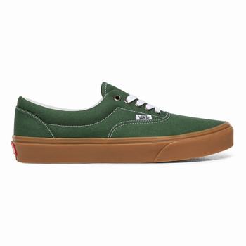 Vans Gum Era - Miesten Tennarit - Vihreä/Valkoinen